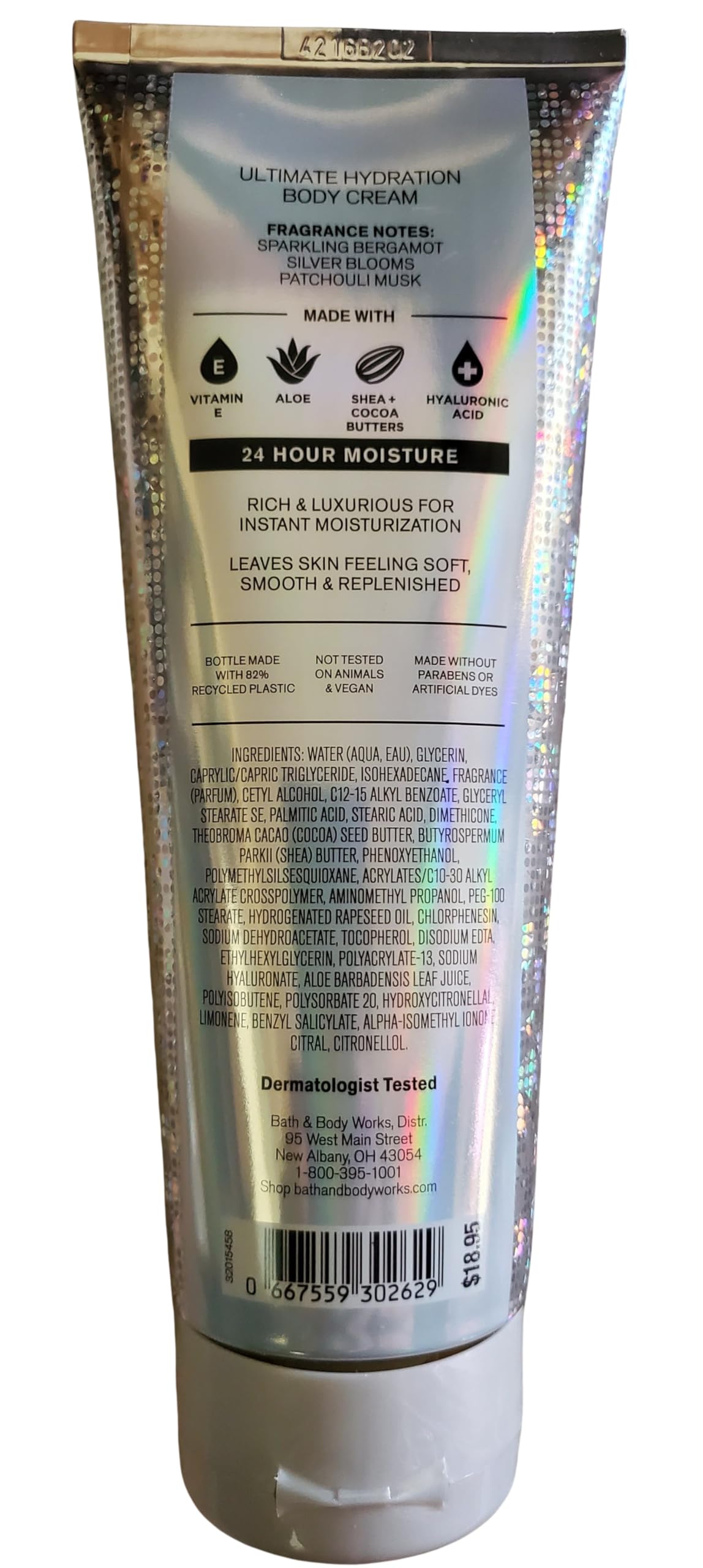 Amazon.com : Bath & Body Works Platinum Ultimate Hydration Body